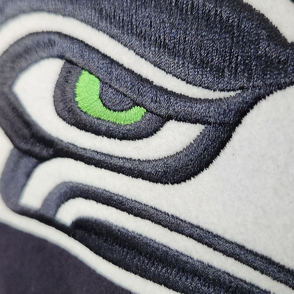 π Seattle Seahawks NFL Hoodie Menβs XL β Navy, Embroidered Logo, NWT - Picture 8 of 12